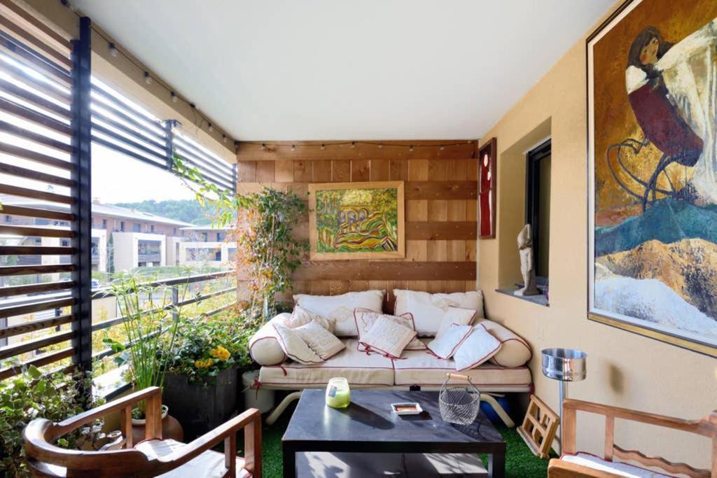 Le Precieux - Superbe Appart Confort Avec Grande Terrasse De 25M2 - Parking Prive Proche Centre Ville D'Aix En Provence - Hopital Hpp - Creps Aix-en-Provence Exteriér fotografie